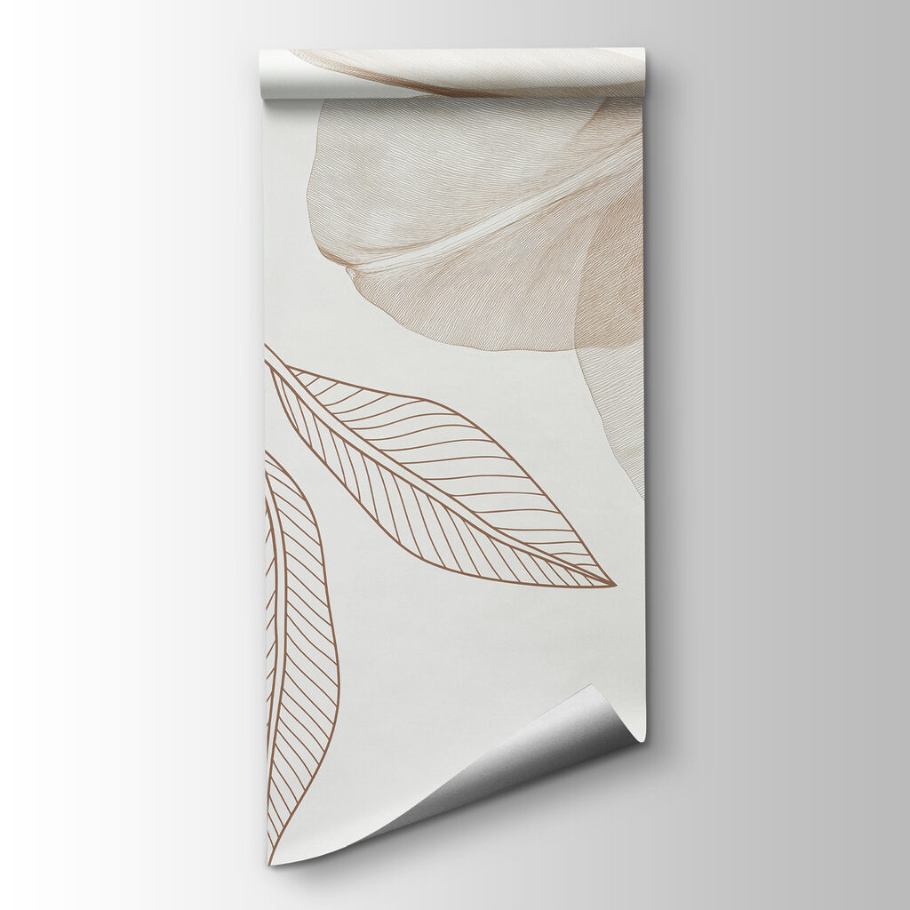 Delicate leaves in subtle hues Delicate leaves in subtle hues