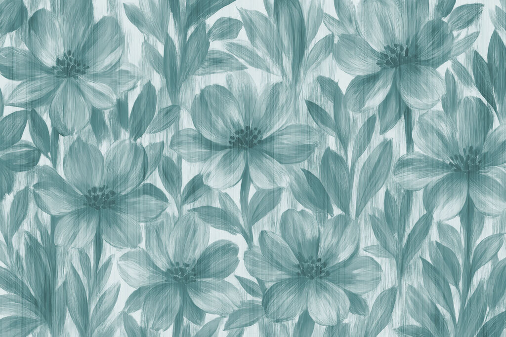 Soft blooms in serene hues Soft blooms in serene hues