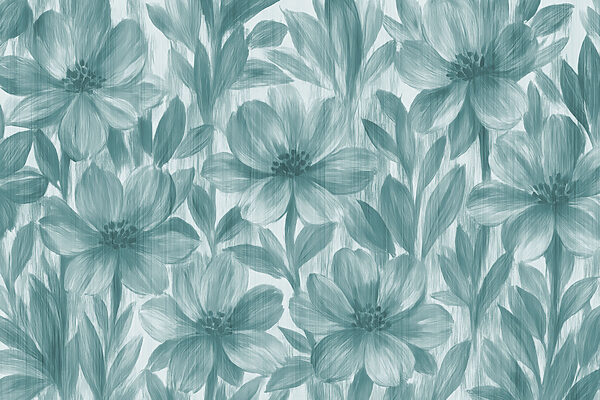 Soft blooms in serene hues Soft blooms in serene hues