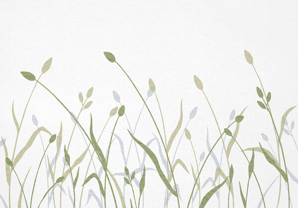 Gentle greens dancing in the breeze