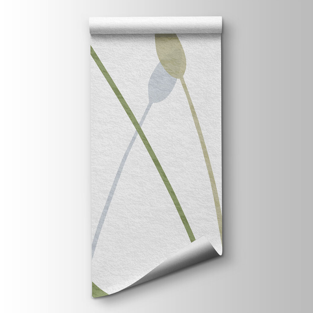 Gentle greens dancing in the breeze