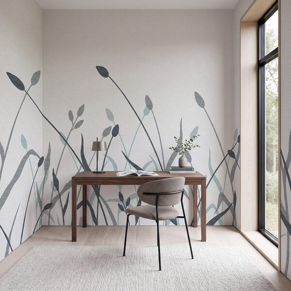 - Elegant greenery in subtle tones - Elegant greenery in subtle tones