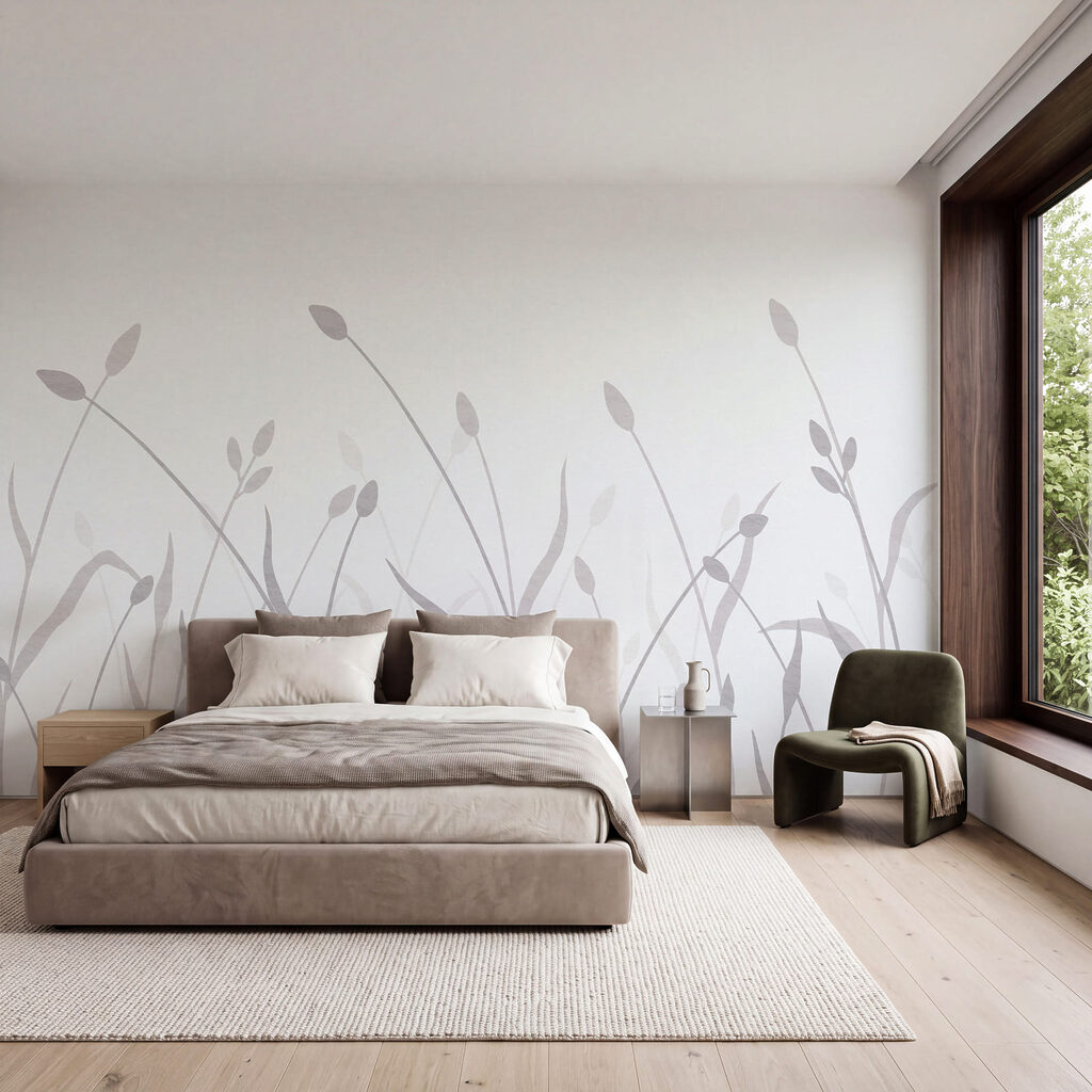 Serene nature-inspired abstract design