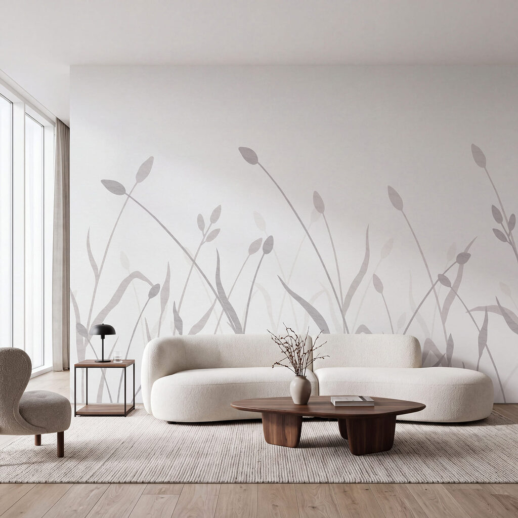 Serene nature-inspired abstract design