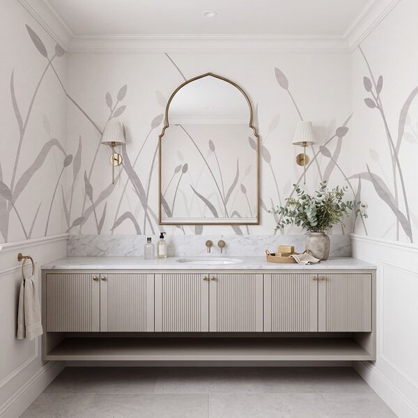 Serene nature-inspired abstract design