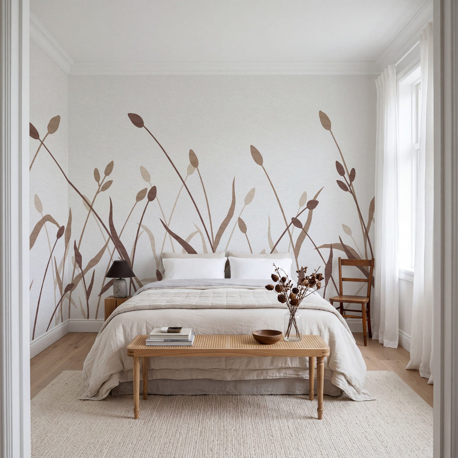 Soft hues of organic beauty