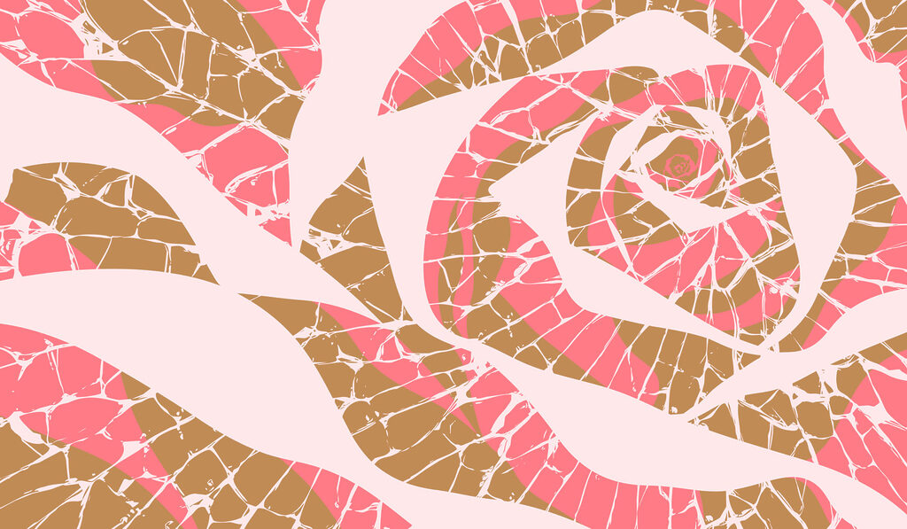 Wall mural Pink and brown swirls (SKU: t01035v1) Wall mural Pink and brown swirls (SKU: t01035v1)
