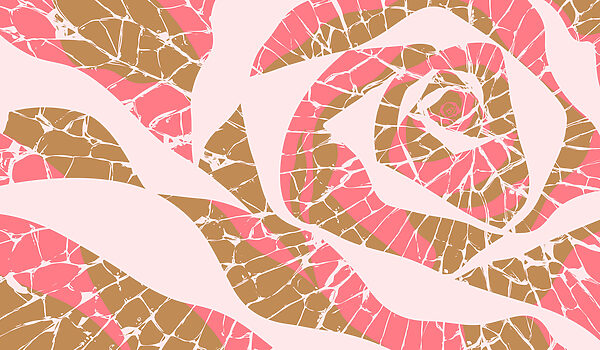 Wall mural Pink and brown swirls (SKU: t01035v1) Wall mural Pink and brown swirls (SKU: t01035v1)