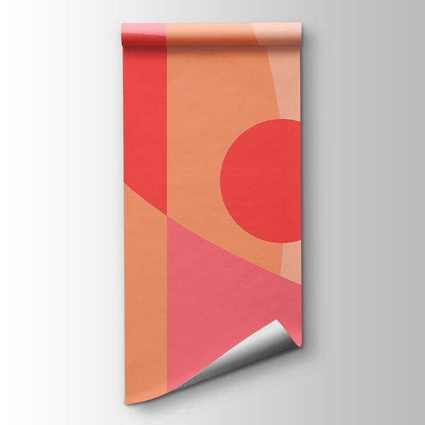 Wall mural Colorful pattern with circles and lines (SKU: t01036v2) Wall mural Colorful pattern with circles and lines (SKU: t01036v2)