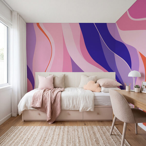 Wall mural Colorful background with lines (SKU: t01039) Wall mural Colorful background with lines (SKU: t01039)