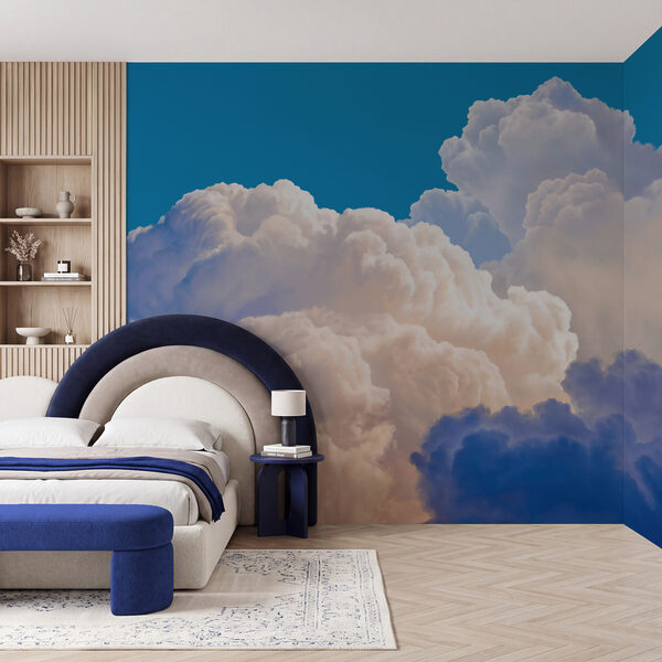 Wall mural Blue sky with clouds (SKU: t01046) Wall mural Blue sky with clouds (SKU: t01046)