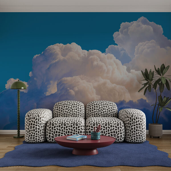 Wall mural Blue sky with clouds (SKU: t01046) Wall mural Blue sky with clouds (SKU: t01046)