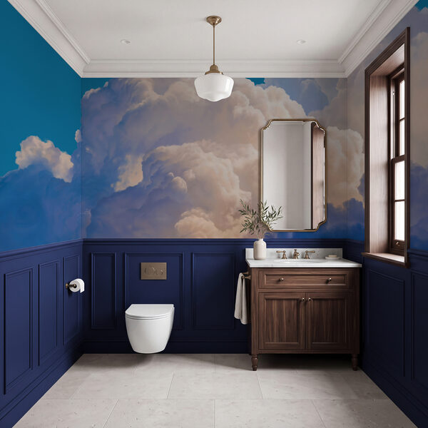 Wall mural Blue sky with clouds (SKU: t01046) Wall mural Blue sky with clouds (SKU: t01046)