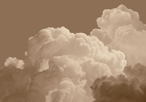 Wall mural Large white clouds in the sky (SKU: t01046v2) Wall mural Large white clouds in the sky (SKU: t01046v2)
