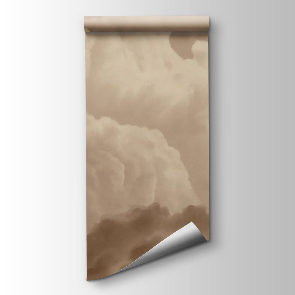 Wall mural Large white clouds in the sky (SKU: t01046v2) Wall mural Large white clouds in the sky (SKU: t01046v2)