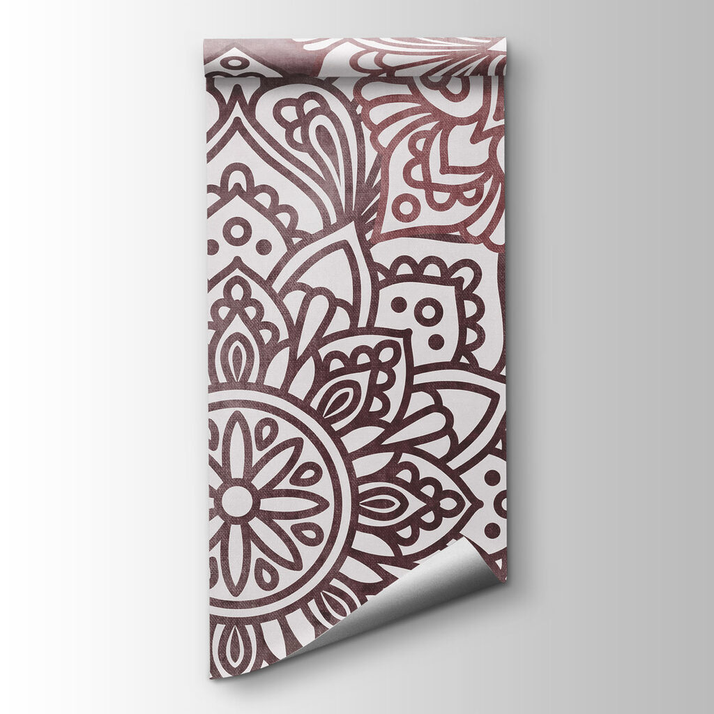 Wall mural Pattern of flowers on a surface (SKU: t01099v3) Wall mural Pattern of flowers on a surface (SKU: t01099v3)