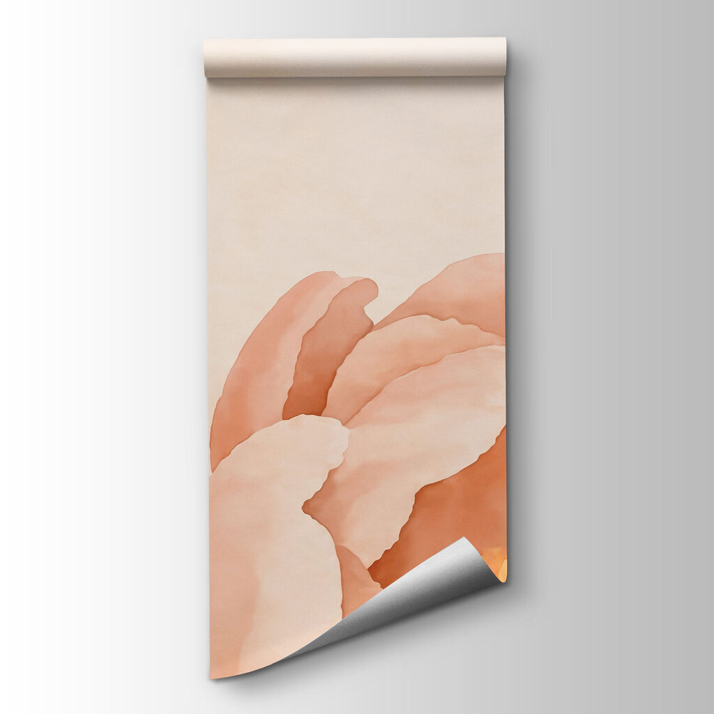 Wall mural Group of flowers with a butterfly (SKU: t01101v1) Wall mural Group of flowers with a butterfly (SKU: t01101v1)