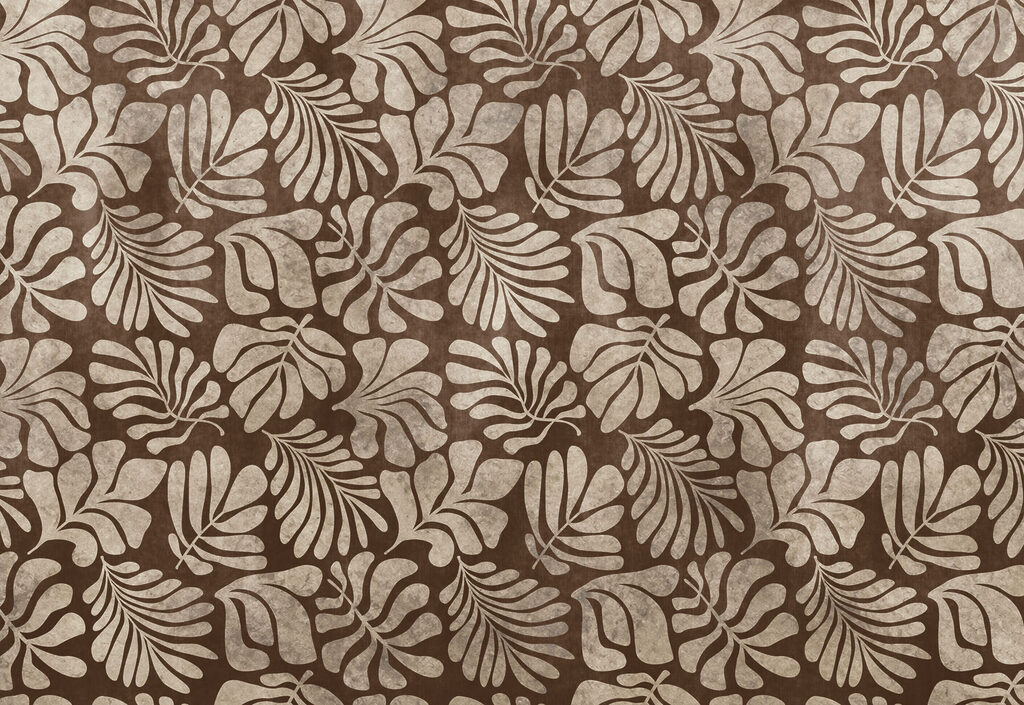 Wall mural Brown and white pattern (SKU: t01111v4)