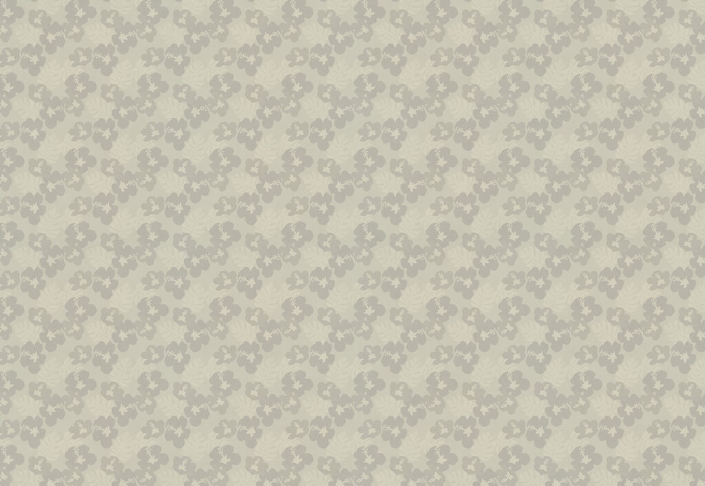 Wall mural Pattern of flowers on a grey background (SKU: t01082) Wall mural Pattern of flowers on a grey background (SKU: t01082)