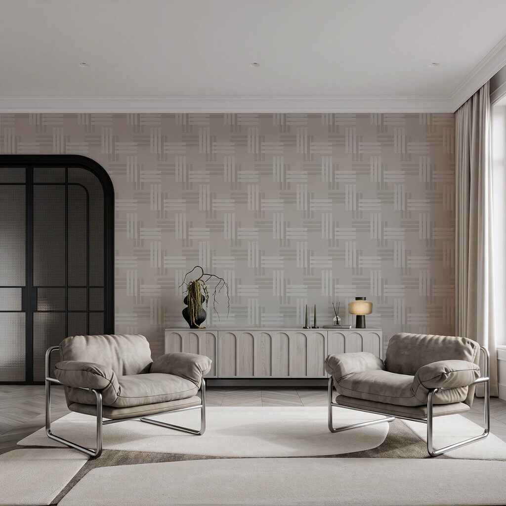 Wall mural Grey and white pattern (SKU: t01085) Wall mural Grey and white pattern (SKU: t01085)