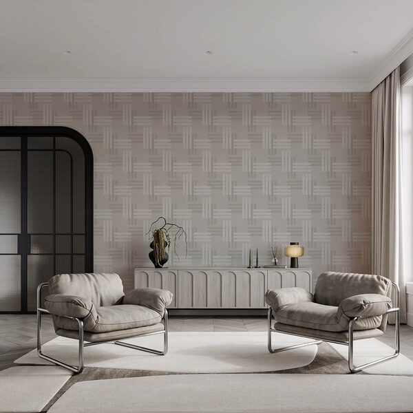 Wall mural Grey and white pattern (SKU: t01085) Wall mural Grey and white pattern (SKU: t01085)