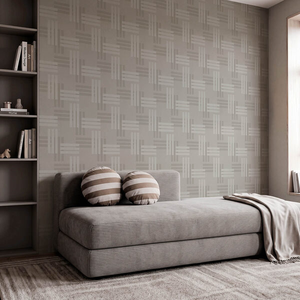 Wall mural Grey and white pattern (SKU: t01085) Wall mural Grey and white pattern (SKU: t01085)