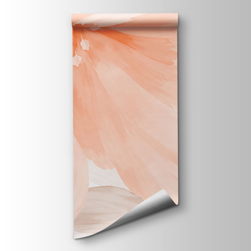 Wall mural Group of flowers on a white background (SKU: t01133) Wall mural Group of flowers on a white background (SKU: t01133)