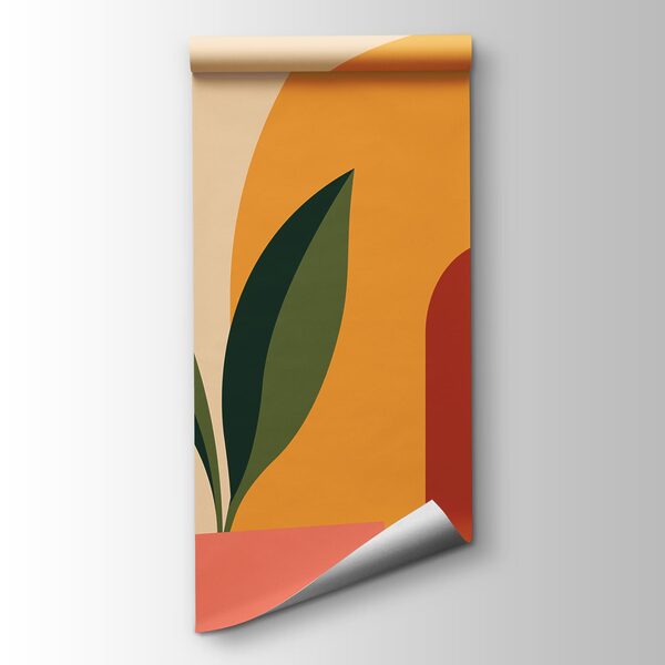 Wall mural Colorful art of a city (SKU: t01143)