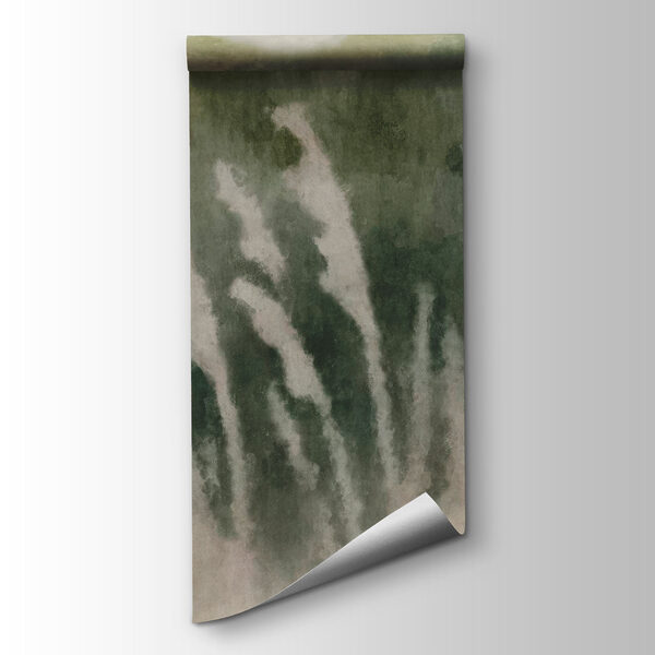 Wall mural Painting of trees and grass (SKU: t01160)